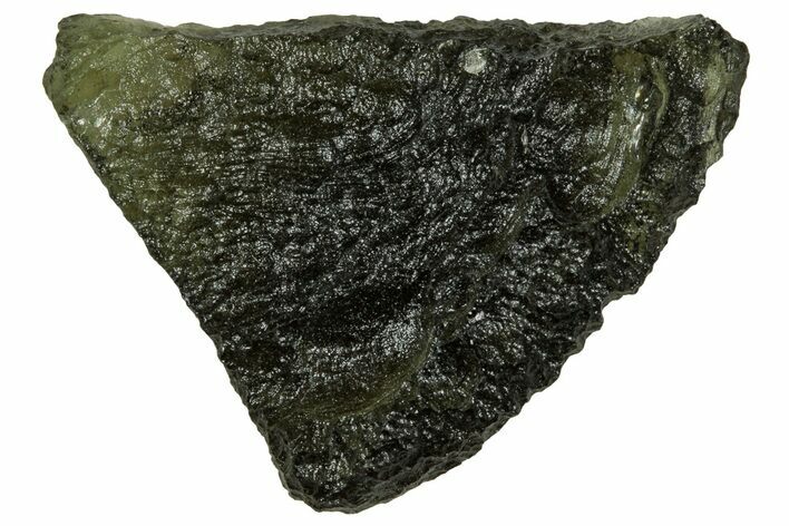Green Moldavite Tektite ( g) - Czech Republic #330776
